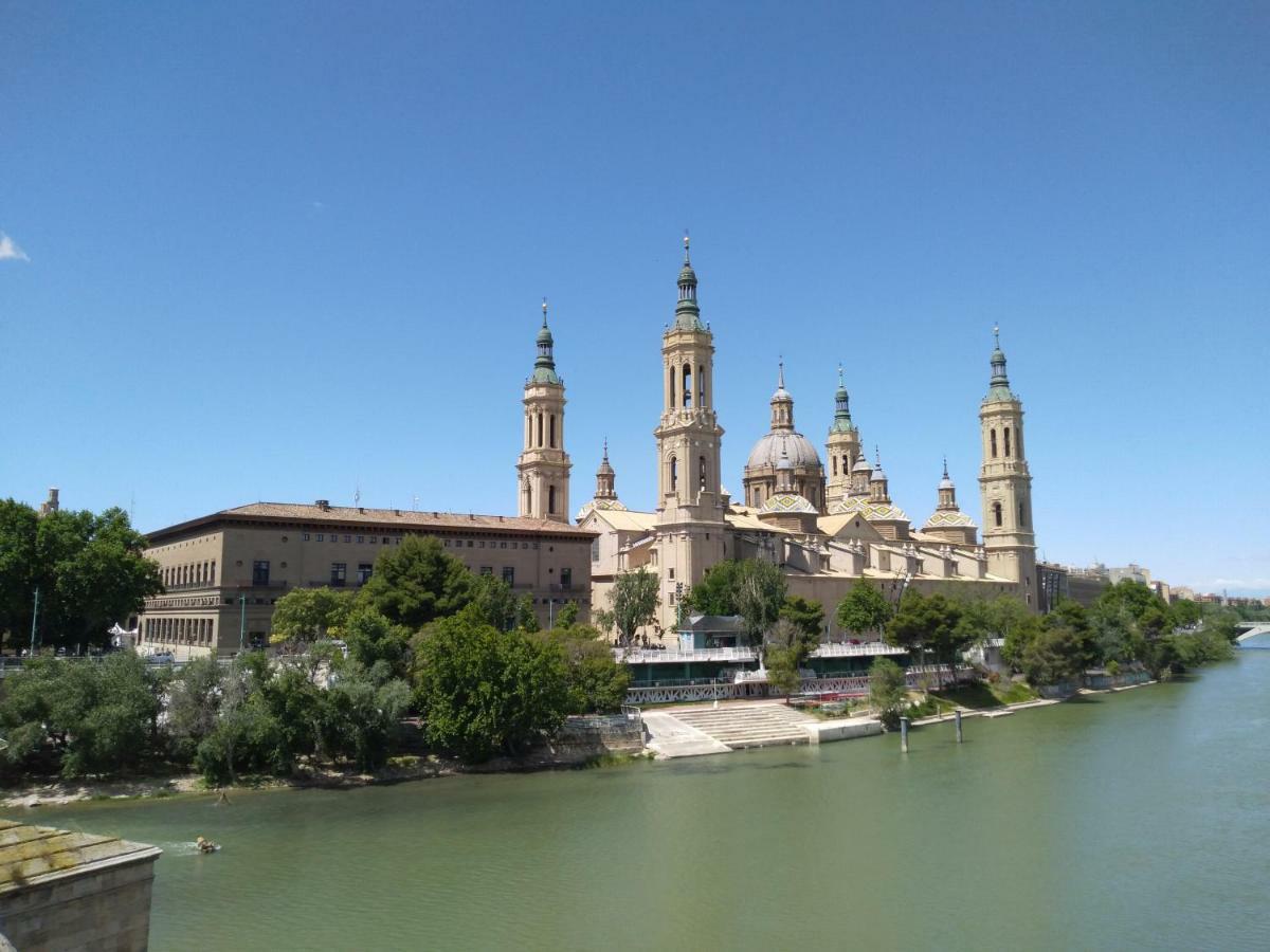 Acojedor Piso A Metros Del Pilar Y Plaza Espana Saragoça Exterior foto